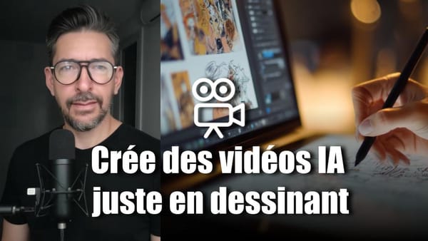 👉 Crée des vidéos IA 🎥 en dessinant grâce à la nouvelle technique "DRAWN TO VIDEO"